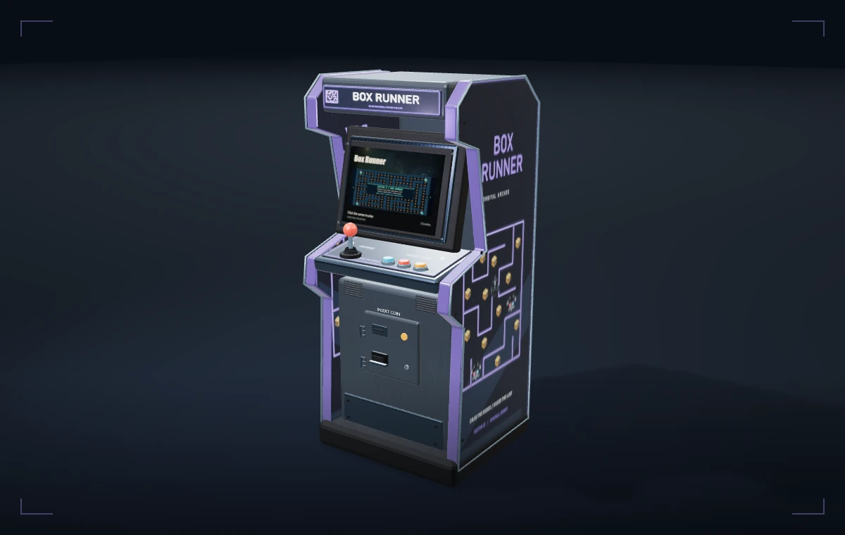 Box Runner Arcade Cabinet