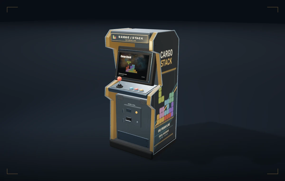 Cargo Stack Arcade Cabinet