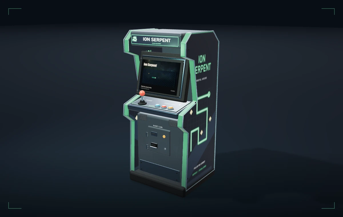 Ion Serpent Arcade Cabinet