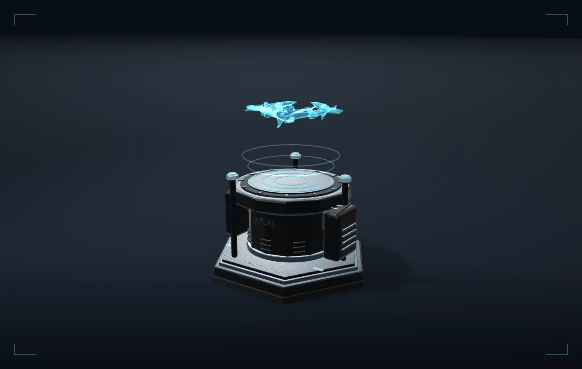 Atlas ship display