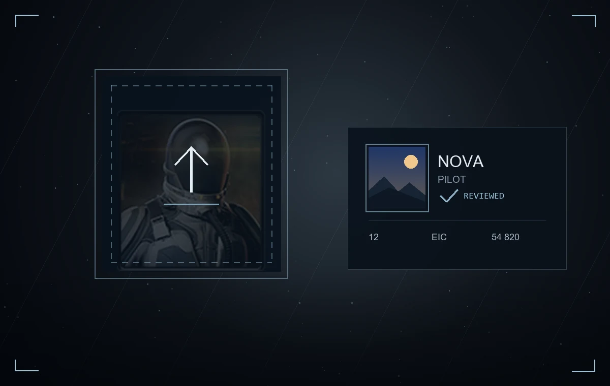 Custom profile image